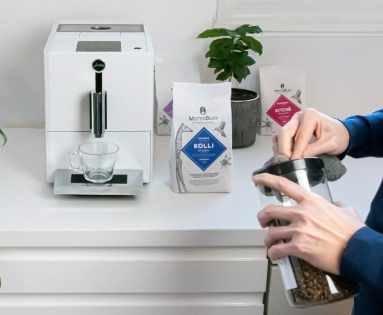 Choix café en grain et machine à café professionnelle
